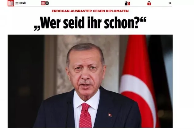 Alman Bild gazetesinden Başkan Erdoğan için hadsiz ifadeler! Kuyruk acıları: Osman Kavala
