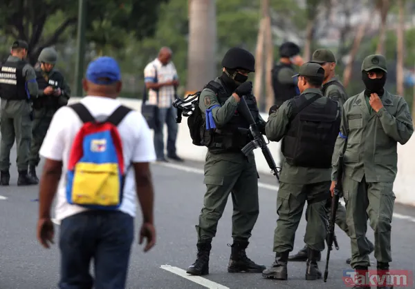 Venezuela'da darbe girişimi! İşte ilk görüntüler... - 16