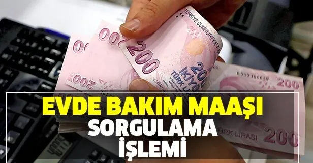 11 subat evde bakim maasi yatan iller sorgulama bakim ayligi e devlet ve sms ile nasil sorgulanir takvim
