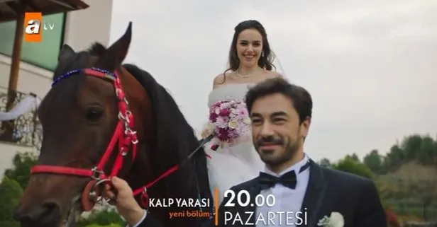 Ferit ile Ayşe evleniyor! Kalp Yarası 25. bölüm fragmanına romantik sahneler damga vurdu