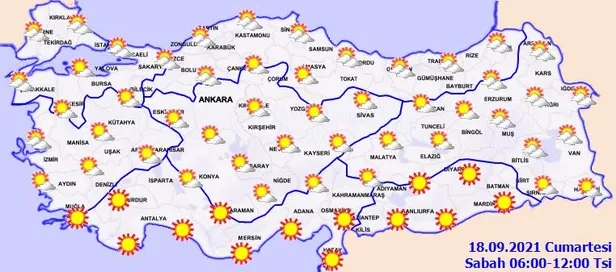 HAVA DURUMU | Meteoroloji İstanbul için saat verdi! Gök gürültülü sağanak uyarısı | 18 Eylül hava raporu-3