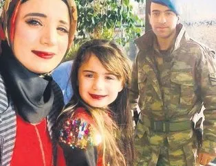 Şehit kızının hayali boğazları düğümledi