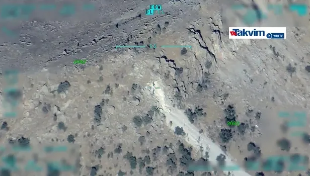 Kuzey Irak'ta 20 terörist böyle yok edildi!