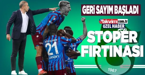 Özel Haber I Trabzonspor’da stoper mesaisi! Fırtına’da temaslar sürüyor