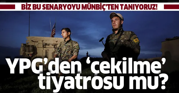 YPG'de çekilme tiyatrosu mu?