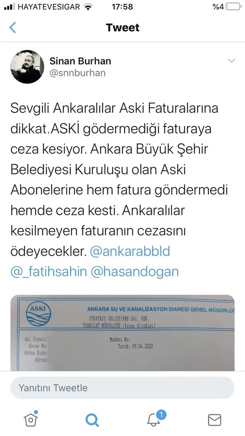CHP'li Ankara Büyükşehir Belediyesi’ne bağlı ASKİ göndermediği faturaya ceza kesiyor!-2