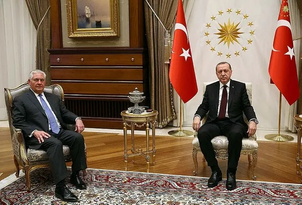 Erdoğan-Tillerson görüşmesi sona erdi-3