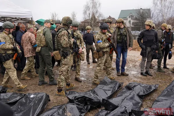 SON DAKİKA: Ursula von der Leyen ve Josep Borrell Ukrayna'da Buça Kiev'i ziyaret etti - 19