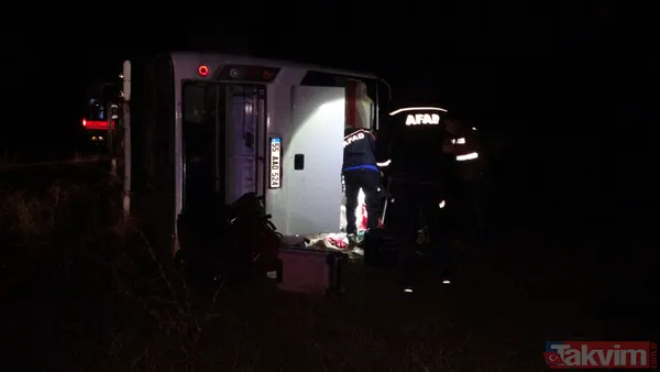 Sivas'ta sağlık çalışanlarını taşıyan tur midibüsü devrildi! Ölü ve yaralılar var - 20