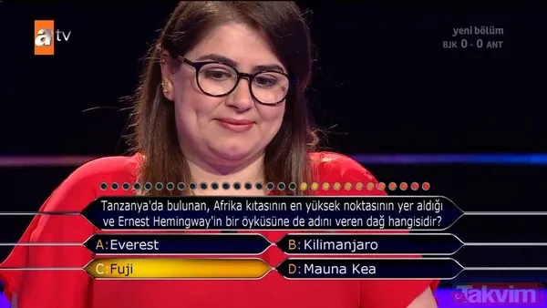 Kim Milyoner Olmak İster'de 125 bin TL'lik zor matematik sorusu: Hangisi bir narsistik sayı değildir? - 19
