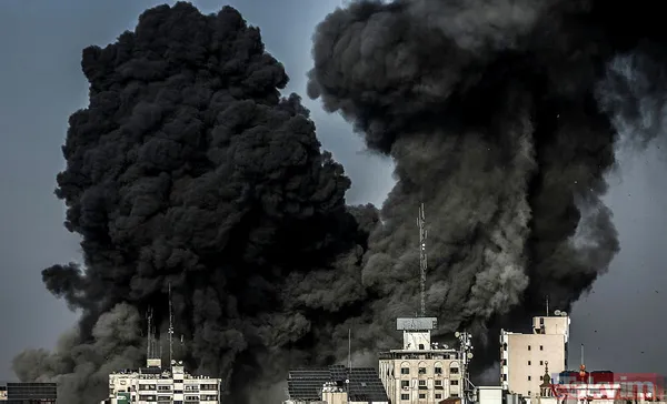 Gazze harabeye döndü! Atom bombasına eş değer yıkım - 8