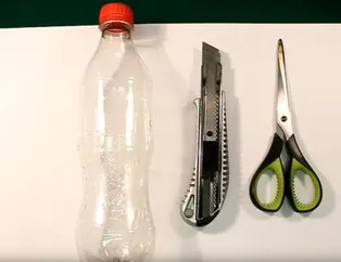 Pet şişeden öyle bir şey yaptı ki! Sadece dakikalar içerisinde...