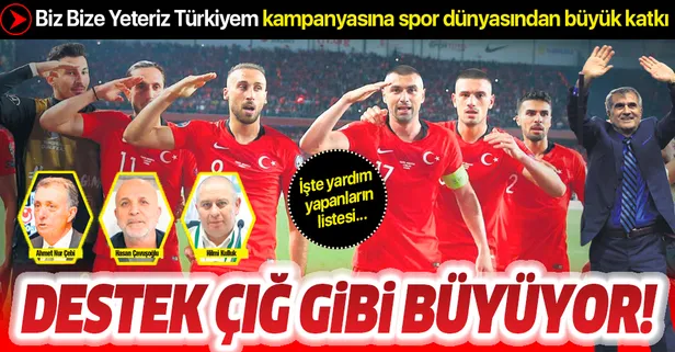 'Biz Bize Yeteriz' kampanyasına destek çığ gibi büyüyor! Şenol Güneş 1 milyon lira bağışta bulundu...