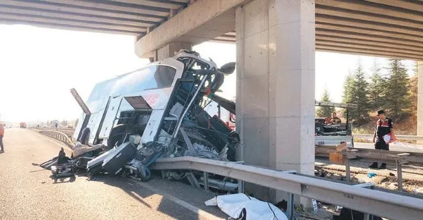 Ankara’da 9 kişiye mezar olan Ağrı otobüsünde ön rapor ortaya çıktı!