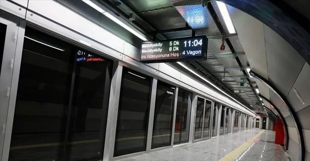 İstanbul’da yola çıkacaklar dikkat! Mecidiyeköy-Mahmutbey metro hattında teknik arıza