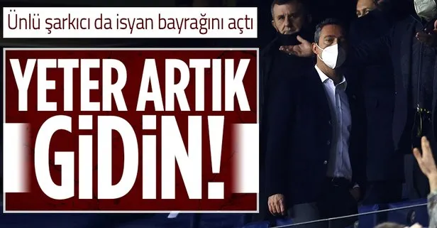 Şarkıcı Alişan Fenerbahçe Başkanı Ali Koç’a isyan bayrağını açtı: Daha neler göreceğiz...