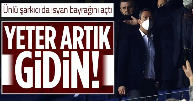 Ünlü şarkıcı Ali Koç’a isyan bayrağını açtı