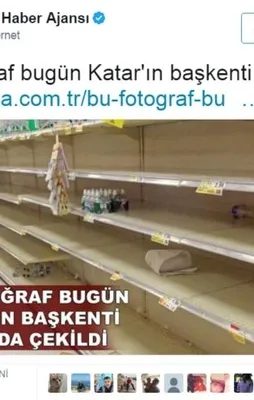 Doğan Haber Ajansı'nın Katar yalanı ortaya çıktı