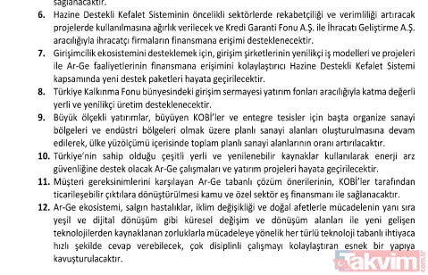 Orta Vadeli Program yayınlamdı: İşte sayfa sayfa 3 yıllık yol haritası - 37