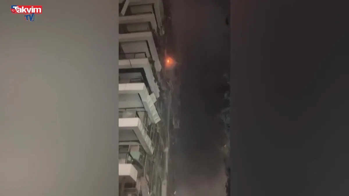 İran'dan Tel Aviv'e füze saldırı!