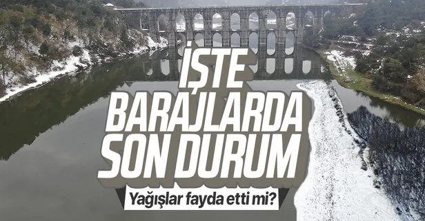 İstanbul barajlarında son durum ne? İSKİ paylaştı