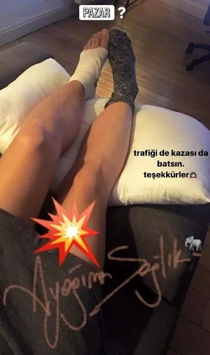 Kanatsız Kuşlar'ın başrol oyuncuları trafik kazası geçirdi!-5