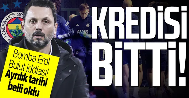 SON DAKİKA: Fenerbahçe'de bomba Erol Bulut iddiası: Milli arada yollar ayrılabilir