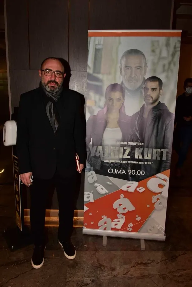 Yalnız Kurt ilk bölüm Turkuvaz Medya Merkezi'nde görücüye çıktı! Osman Sınav: "Biz bir duruş ve karakter anlatıyoruz her yere sıçrayabiliriz"-3