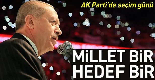 AK Parti’de seçim günü