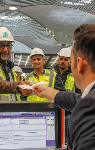 Yeni Havalimanında bin kişilik test