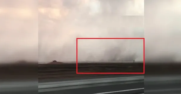 Terör örgütü YPG'den sınırda provokasyon! Ateşe verdiler