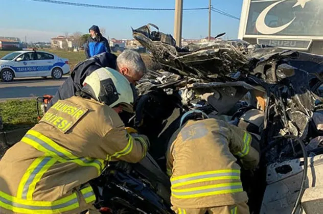 Balıkesir'de zincirleme trafik kazası: 5 yaralı