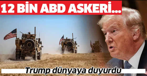 ABD, Suudi Arabistan’a 12 bin asker gönderecek mi? Trump açıkladı