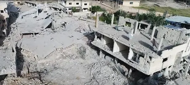 Esed rejimi Dera'yı yerle bir etti