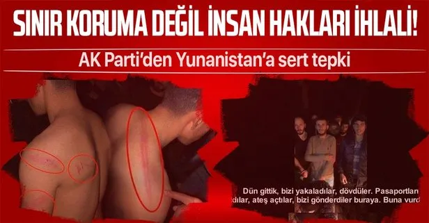 AK Parti Sözcüsü Ömer Çelik’ten Yunanistan’ın göçmenlere uyguladığı zulme tepki: Bu sınır koruma değil insan hakları ihlalidir