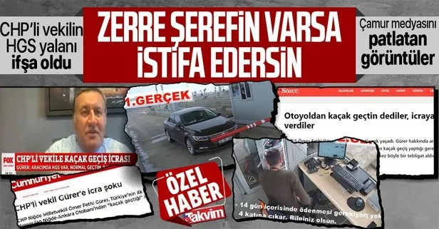 CHP’li Ömer Fethi Gürer ve yandaş medyanın HGS haczi yalanı görüntülerle ifşa oldu