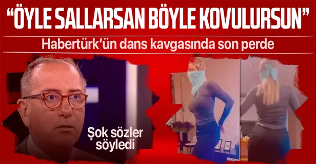 Fatih Altaylı'dan dans ettiği için Habertürk'ten ayrılmak zorunda kalan Hande Sarıoğlu'na şok sözler: Öyle sallarsan böyle kovulursun