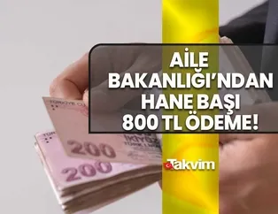 7den 77ye herkese 12 ay boyunca destek! Aile Bakanlığı 800 TL ödeme yapacak! 5 dakikada onay alan ATMden çekecek! 1-2-3-4-5 kişilik hane başına...