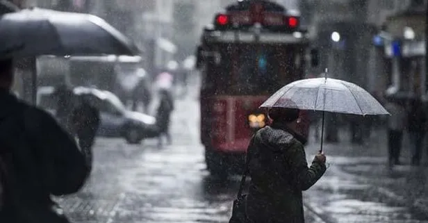 Meteoroloji'den İstanbul için sağanak yağış uyarısı