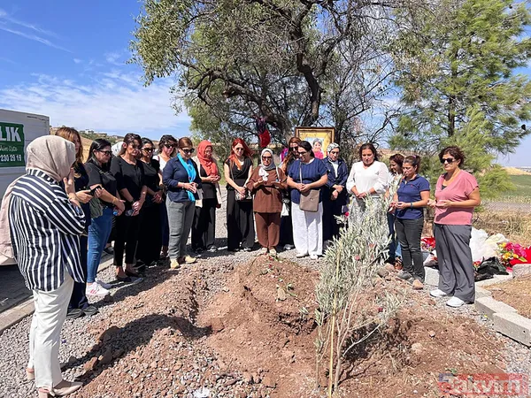 Narin Güran'ın mezarı yapıldı: Türk bayrağı detayı - 11