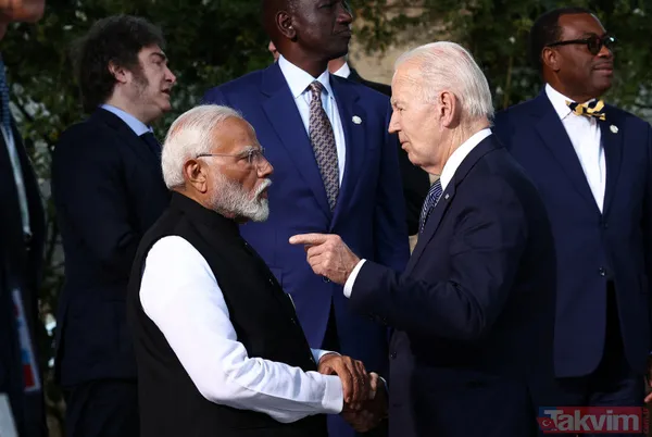 Başkan Recep Tayyip Erdoğan, G7 zirvesinde aile fotoğrafı çekimine katıldı! Papa Francis ile ayaküstü dikkat çeken sohbet - 17