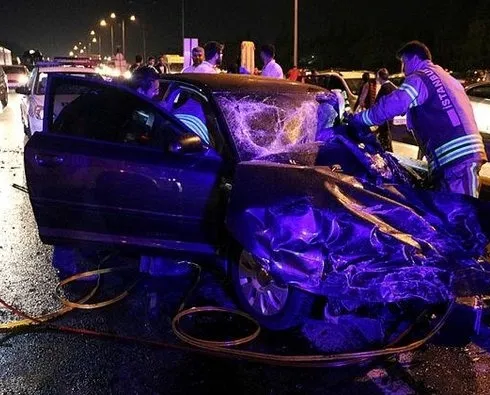 İstanbul’da kaza: 1 ölü 1 yaralı