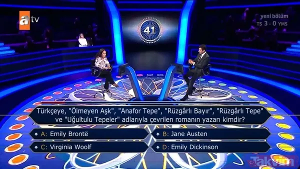 Kim Milyoner Olmak İster'de Fransuva'yı iyileştiren Osmanlı hekimi ile ilgili soru geceye damga vurdu - 37