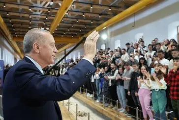 Başkan Erdoğan gençlerle buluştu!