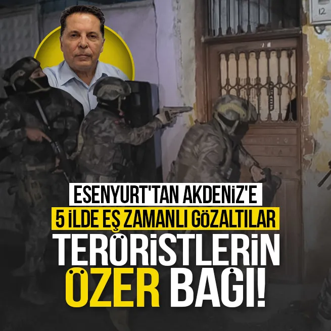İstanbul ve 5 ilde PKKya operasyon: CHP/DEMli Ahmet Özer ile bağlantıları çıktı!