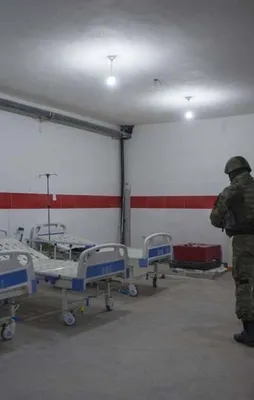 İşte Afrin'deki yer altı hastanesi!