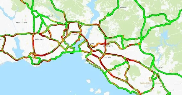 Son dakika: İstanbul’da her yağış sonrası aynı manzara! Trafik yoğunluğu yüzde 74!