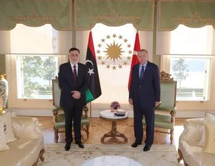 Başkan Erdoğan, Libya Başbakanı Serrac’ı kabul etti