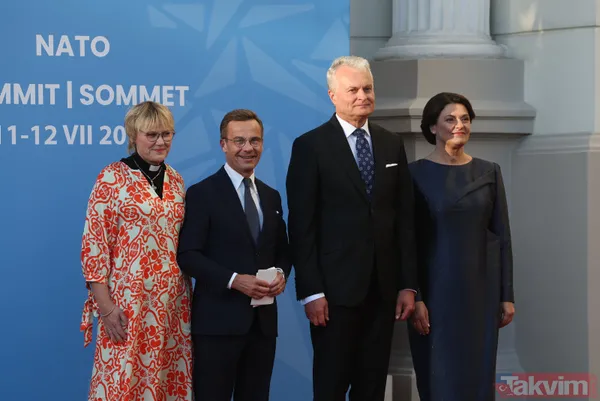 Başkan Erdoğan ve eşi Emine Erdoğan NATO Zirvesi kapsamında düzenlenen resmi akşam yemeğine katıldı - 47