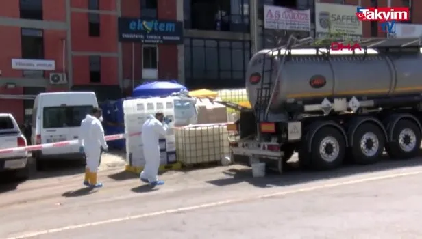 Ankara'da temizlik maddesi üretilen fabrikada patlama